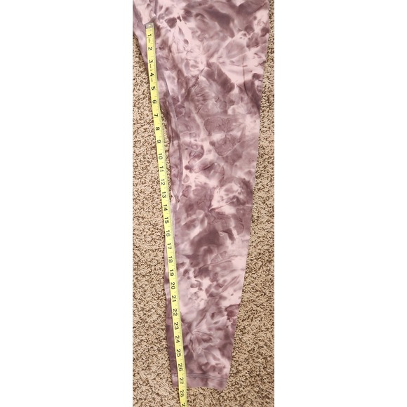 Lululemon Align High-Rise Pant 28 Diamond Dye Light Sage Medium Olive Size 12 - Picture 7 of 8